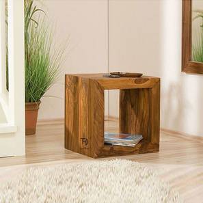 the home dekor Cube Solid Wood Side Table in Melamine Finish-picture-18