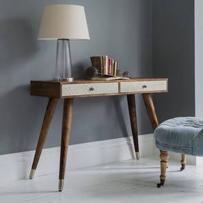 the home dekor Clazzer Solid Wood Study Table in Melamine Finish-picture-48