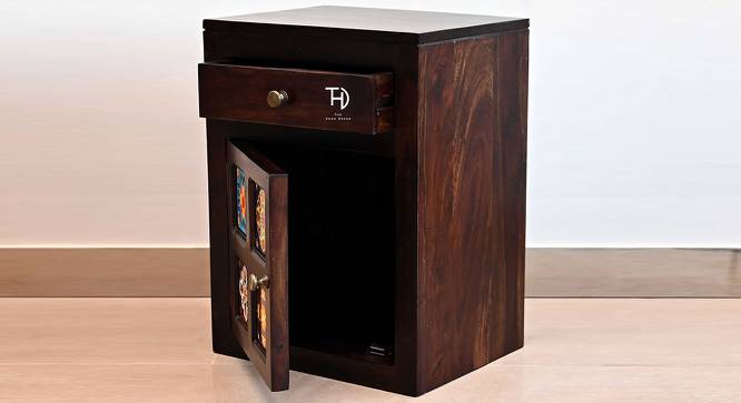 Siramika Bedside Table (Melamine Finish) by Urban Ladder - Front View Design 1 - 674149