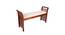 Aira Bench (Brown) by Urban Ladder - Front View Design 1 - 674158