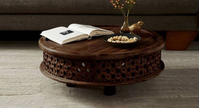 Isha Coffee Table (Melamine Finish) by Urban Ladder - Front View Design 1 - 674171