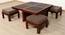 Jolly Coffee Table (Melamine Finish) by Urban Ladder - Front View Design 1 - 674172