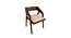 Loria Chair - 29W (Brown) by Urban Ladder - Front View Design 1 - 674201