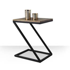 the home dekor Zeed Metal Side Table in Melamine Finish-picture-23