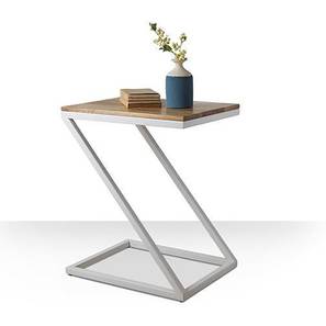 the home dekor Zeed Metal Side Table in Melamine Finish-picture-10