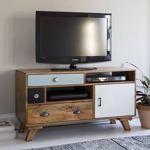 the home dekor Ran Solid Wood TV Unit in Melamine Finish-picture-12