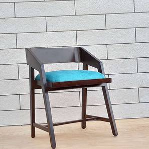 the home dekor Loria Fabric Study Chair in Brown Colour-picture-31