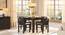 Casella 4 Seater Dining Set (Mocha Walnut Finish) by Urban Ladder - Design 1 Full View - 674302