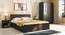 Zoey Storage Bed (Queen Bed Size, Dark Wenge Finish) by Urban Ladder - Full View - 674338