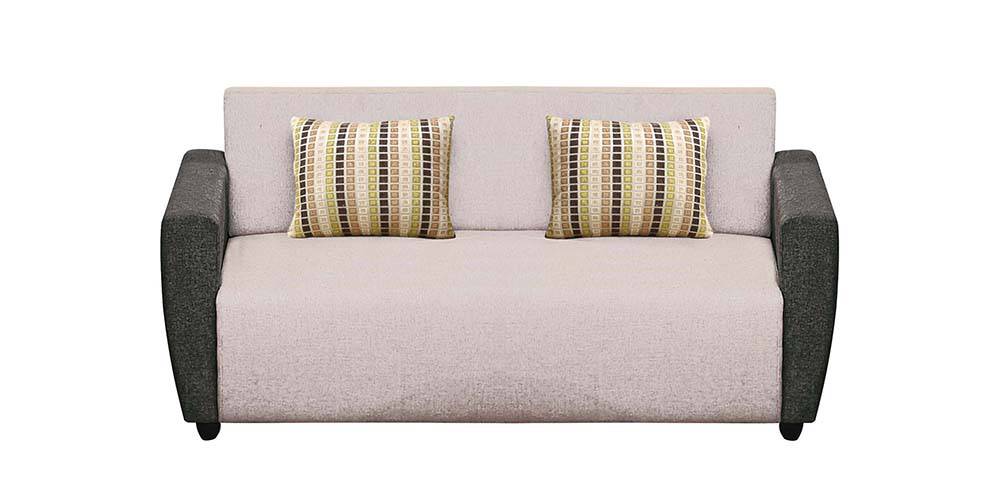 Azure Fabric Sofa (Brown & Beige) by Urban Ladder - - 