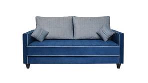 Fiesta Fabric Sofa (Blue)
