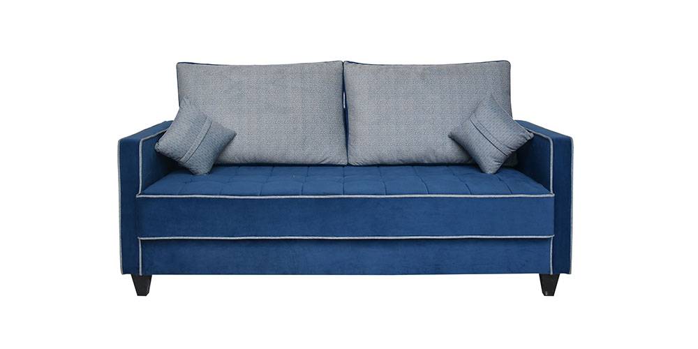 Fiesta Fabric Sofa (Blue) by Urban Ladder - - 
