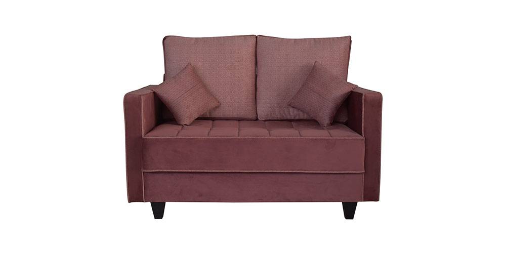 Fiesta Fabric Sofa (Pink) by Urban Ladder - - 
