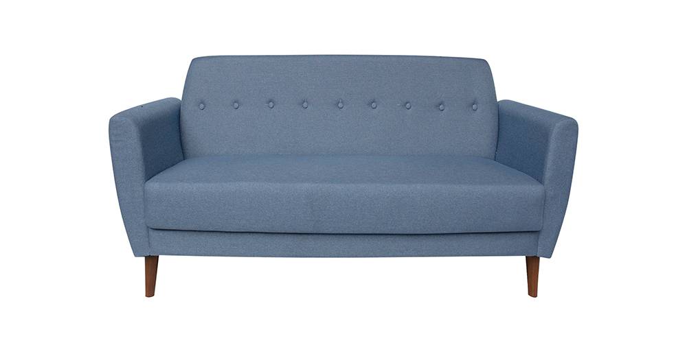 Cincinnati Fabric Sofa (Blue) by Urban Ladder - - 