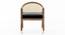 Hayworh lounge chair (Teak Finish, Sea Port Blue Velvet) by Urban Ladder - Ground View Design 1 - 675624