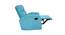 Carrera Fabric 1 Seater Manual Recliner in Sea Green Colour (Green, One Seater) by Urban Ladder - Front View - 