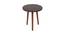Maeva Side Table (Matte Walnut, Matte Walnut Finish) by Urban Ladder - Ground View Design 1 - 675928