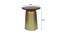 Etoile Side Table - Set of 2 (Gold, Mahogany On Wood & Walnut on Legs Finish) by Urban Ladder - Image 2 Design 1 - 675952