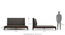 Taarkashi Upholstered Bed (Queen Bed Size, American Walnut Finish) by Urban Ladder - Dimension - 