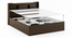 Sandon Storage Bed (King Bed Size, Contemporary Style, Box Storage Type, Californian Walnut Finish) by Urban Ladder - - 