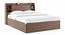 Scott Storage Bed (Queen Bed Size, Box Storage Type, Classic Walnut Finish) by Urban Ladder - - 676003