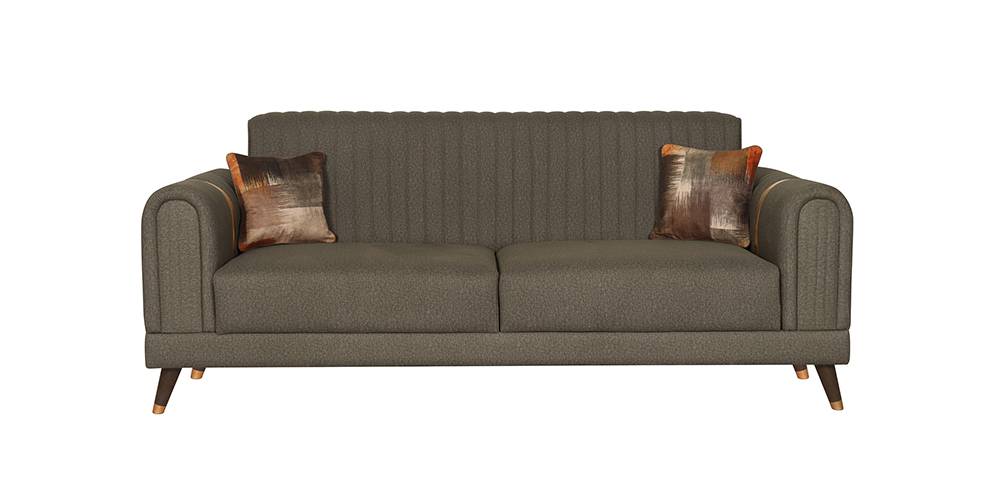 Imperial Fabric Sofa (Coffee Brown) by Urban Ladder - - 