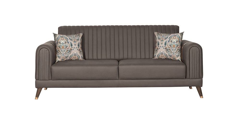 Imperial Fabric Sofa (Stone Grey) by Urban Ladder - - 