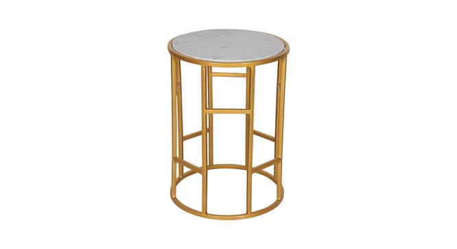 Andrew Side Table (Gold Finish) by Urban Ladder - Cross View Design 1 - 677710