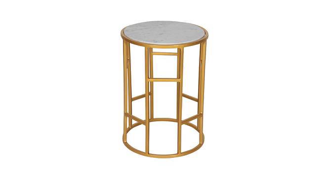 Andrew Side Table (Gold Finish) by Urban Ladder - Cross View Design 1 - 677710