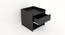 Uno Bedside Table (Teak Finish) by Urban Ladder - Rear View Design 1 - 677714