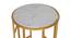 Andrew Side Table (Gold Finish) by Urban Ladder - Rear View Design 1 - 677716