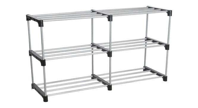 Danny Collapsible Multi Purpose Rack (18 Pair Capacity, Matte Finish) by Urban Ladder - Front View Design 1 - 677726