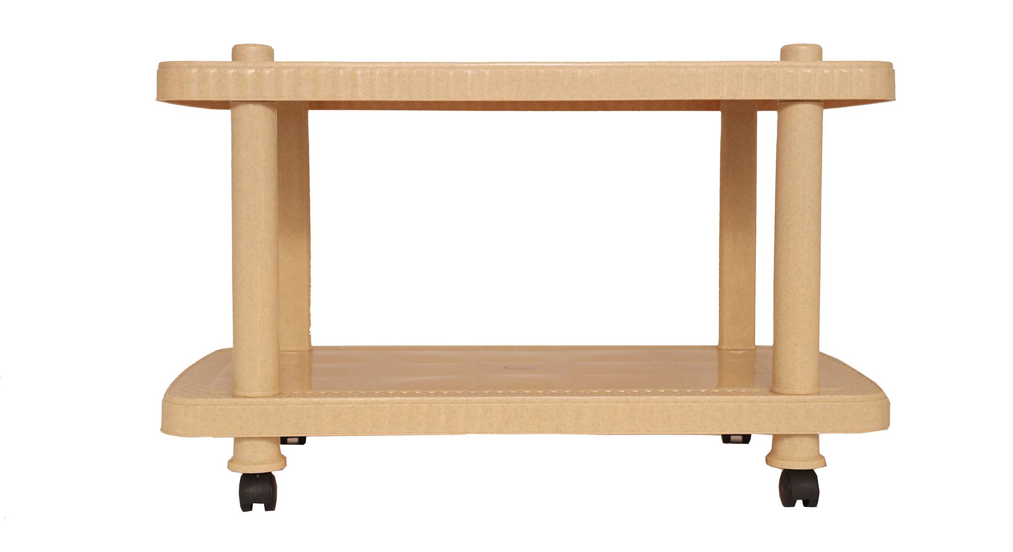 Hoover Rectangular Plastic Coffee Table in Glossy Finish Urban Ladder