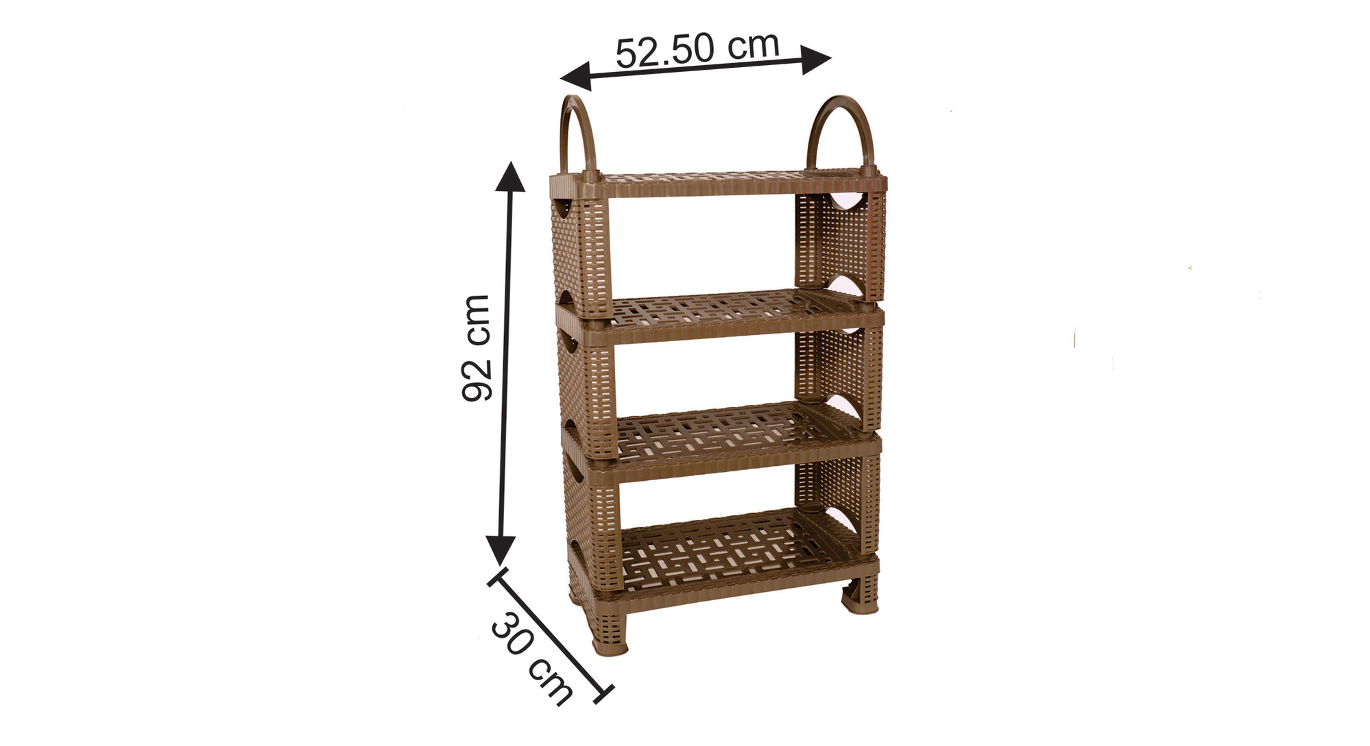 Shoe outlet stand plastic