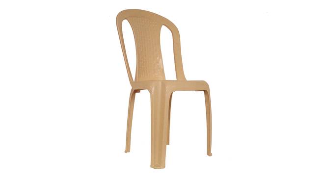Regan Plastic Chair (Glossy Finish) by Urban Ladder - Front View Design 1 - 677809