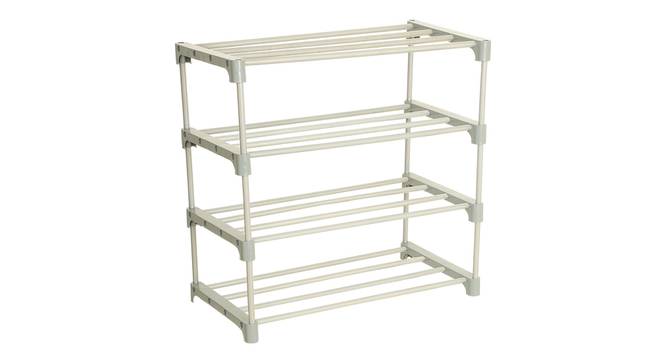Norris Collapsible Shoe Rack (12 Pair Capacity, Matte Finish) by Urban Ladder - Front View Design 1 - 677814