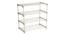 Norris Collapsible Shoe Rack (12 Pair Capacity, Matte Finish) by Urban Ladder - Front View Design 1 - 677814