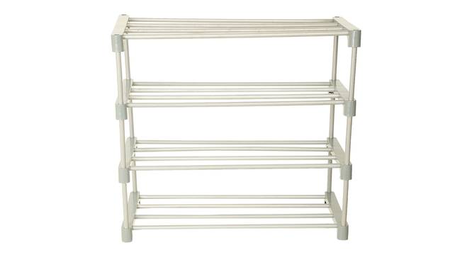 Norris Collapsible Shoe Rack (12 Pair Capacity, Matte Finish) by Urban Ladder - Design 1 Side View - 677821