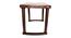Nixon Plastic Dining Table (Brown Finish) by Urban Ladder - Ground View Design 1 - 677825
