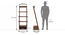 Alfred Coat Rack (Teak Finish) by Urban Ladder - Dimension - 677865