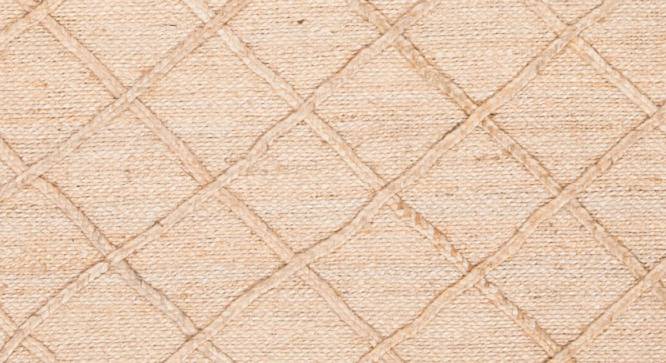 IMPERIAL KNOTS Jute Dhurries - Brown-4X6 (Brown, 4 x 6 Feet Carpet Size) by Urban Ladder - Design 1 Side View - 677930
