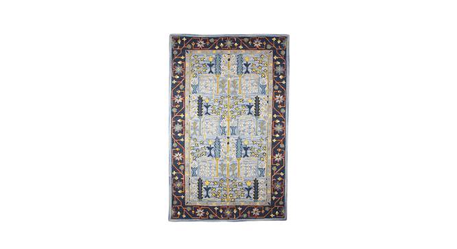 IMPERIAL KNOTS  wool Carpets - Multicolor-5X8 (Multicolor, 5 x 8 Feet Carpet Size) by Urban Ladder - Front View Design 1 - 677951