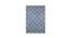 IMPERIAL KNOTS wool Dhurries - Blue-4X5.6 (Blue, 4 x 5.6 Feet Carpet Size) by Urban Ladder - Front View Design 1 - 677956