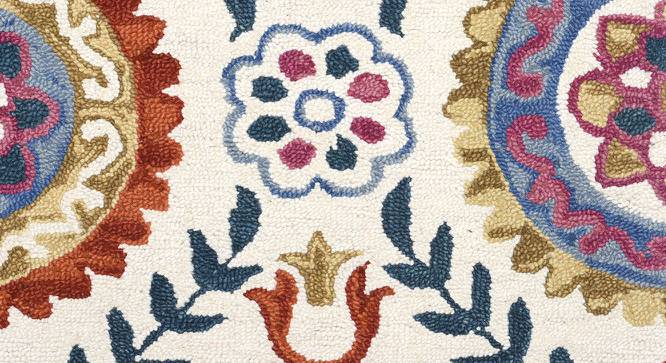 IMPERIAL KNOTS wool Carpets - Multicolor-4X6 (Multicolor, 4 x 6 Feet Carpet Size) by Urban Ladder - Design 1 Side View - 677969
