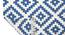 IMPERIAL KNOTS wool Dhurries - Blue-4X5.6 (Blue, 4 x 5.6 Feet Carpet Size) by Urban Ladder - Ground View Design 1 - 677976