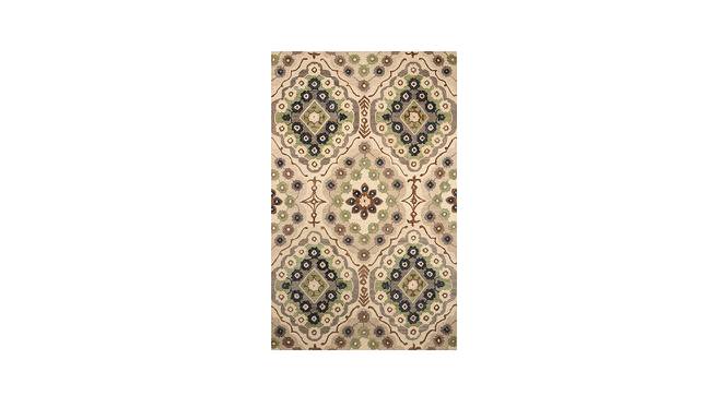 IMPERIAL KNOTS wool Carpets - Multicolor-  4X6 (Multicolor, 4 x 6 Feet Carpet Size) by Urban Ladder - Front View Design 1 - 677997