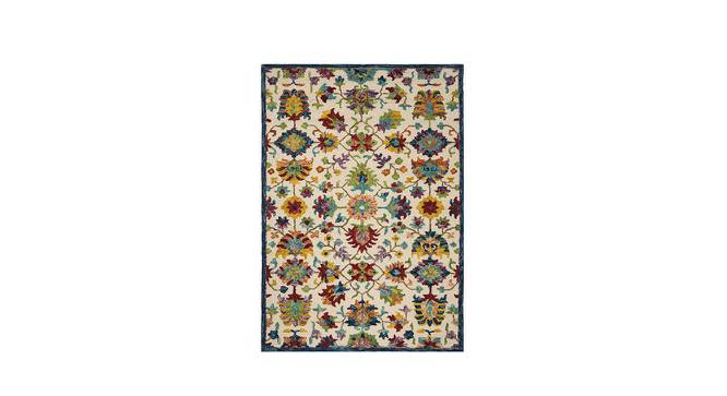 IMPERIAL KNOTS wool Carpets - Multicolor- 4X6 (Multicolor, 4 x 6 Feet Carpet Size) by Urban Ladder - Front View Design 1 - 677998