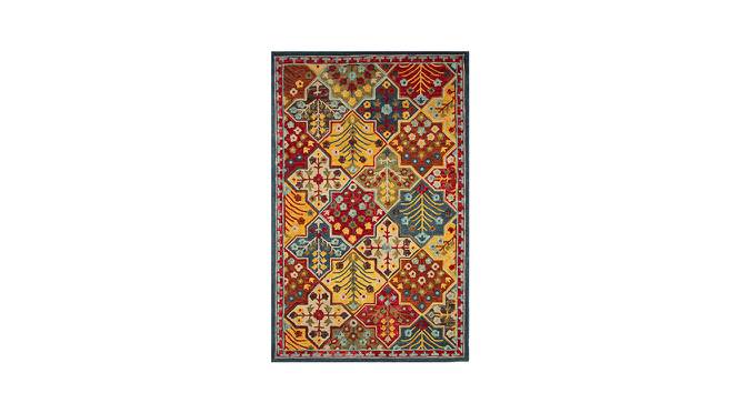 IMPERIAL KNOTS  wool Carpets - Multicolor-4X6 (Multicolor, 4 x 6 Feet Carpet Size) by Urban Ladder - Front View Design 1 - 678001