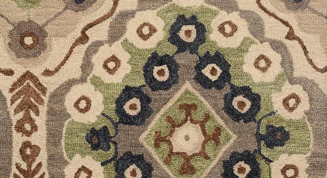 IMPERIAL KNOTS wool Carpets - Multicolor-  4X6 (Multicolor, 4 x 6 Feet Carpet Size) by Urban Ladder - Design 1 Side View - 678007