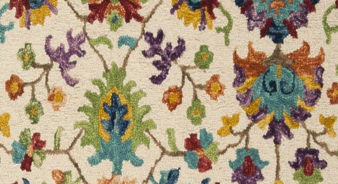 IMPERIAL KNOTS wool Carpets - Multicolor- 4X6 (Multicolor, 4 x 6 Feet Carpet Size) by Urban Ladder - Design 1 Side View - 678008